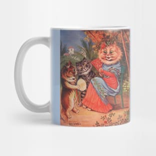 Kitty Cats in Concert by Louis Wain Mug